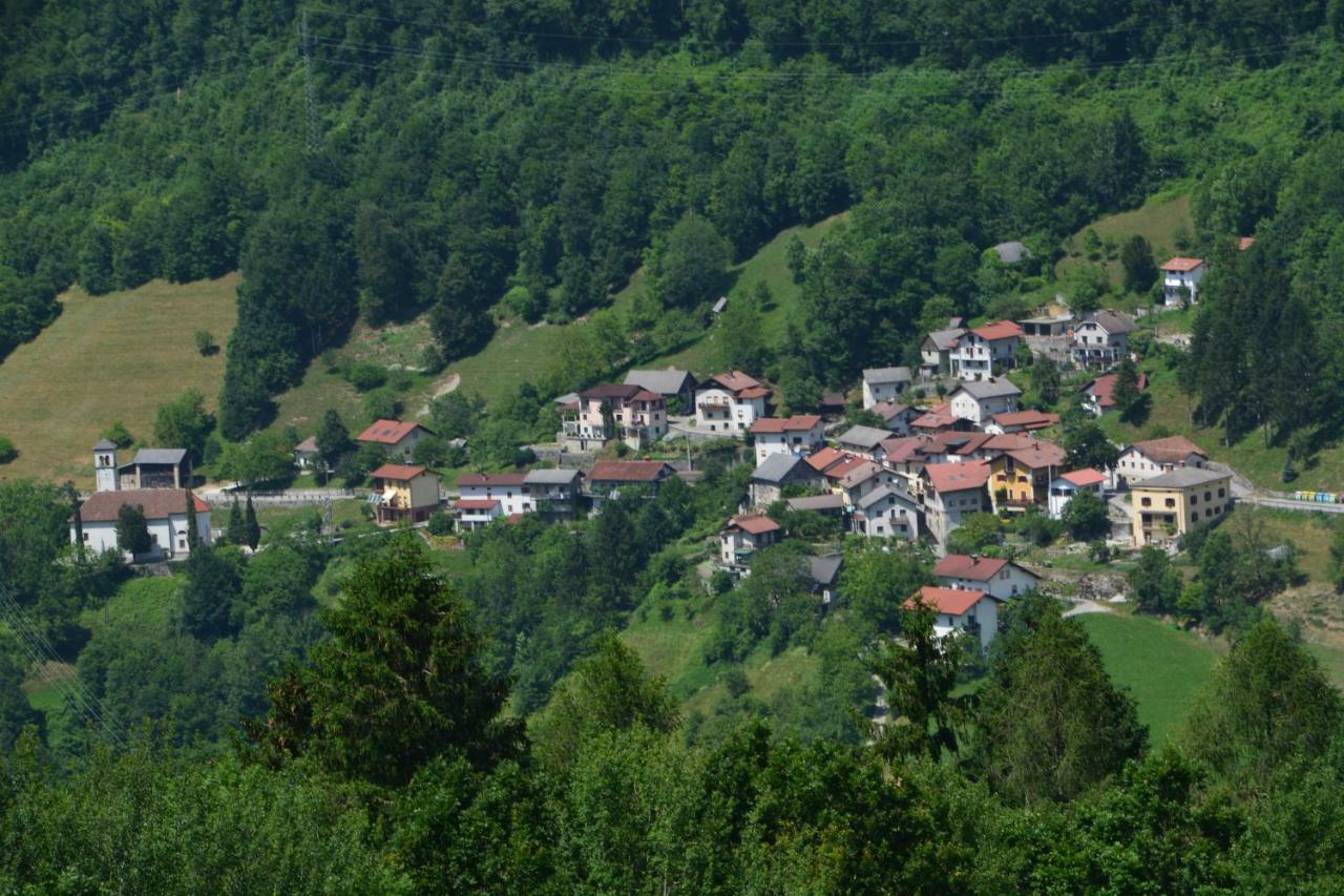 Apartma Zala Most na Soči Exterior foto